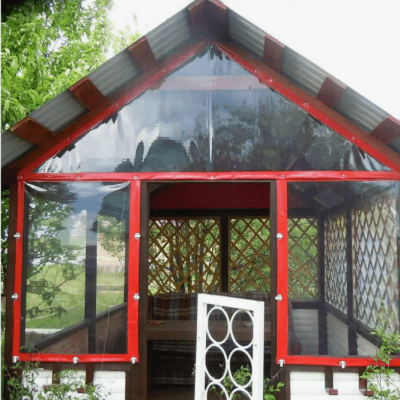 ПВХ пленка 700 мкм Красная